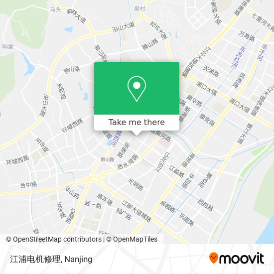 江浦电机修理 map