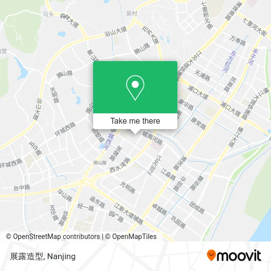 展露造型 map
