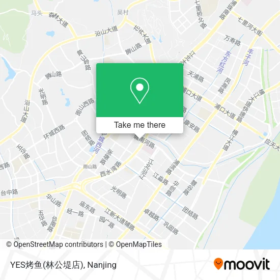 YES烤鱼(林公堤店) map