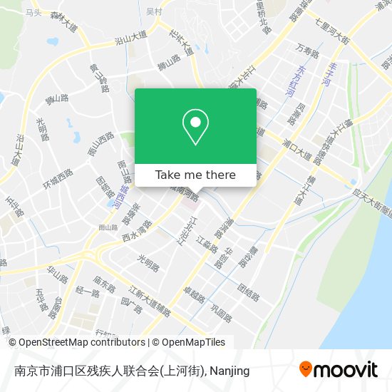 南京市浦口区残疾人联合会(上河街) map