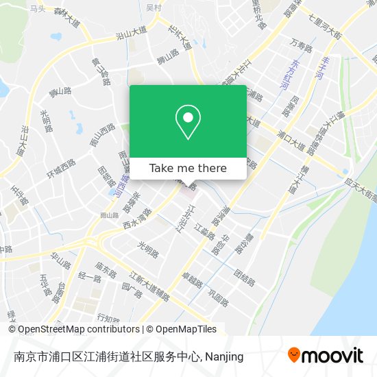 南京市浦口区江浦街道社区服务中心 map