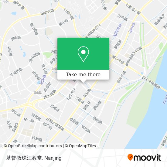 基督教珠江教堂 map