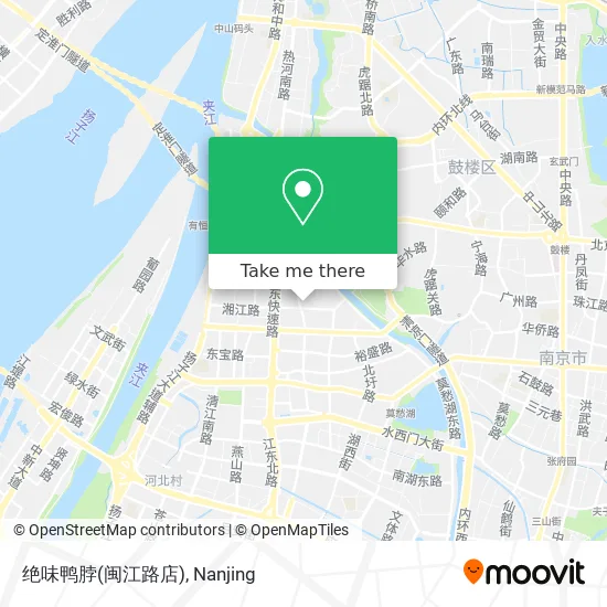 绝味鸭脖(闽江路店) map