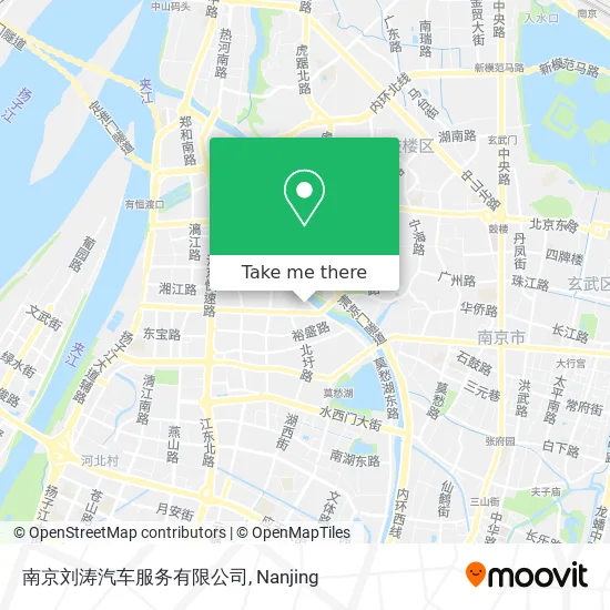 南京刘涛汽车服务有限公司 map