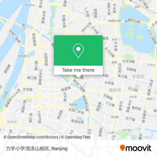 力学小学清凉山校区 map