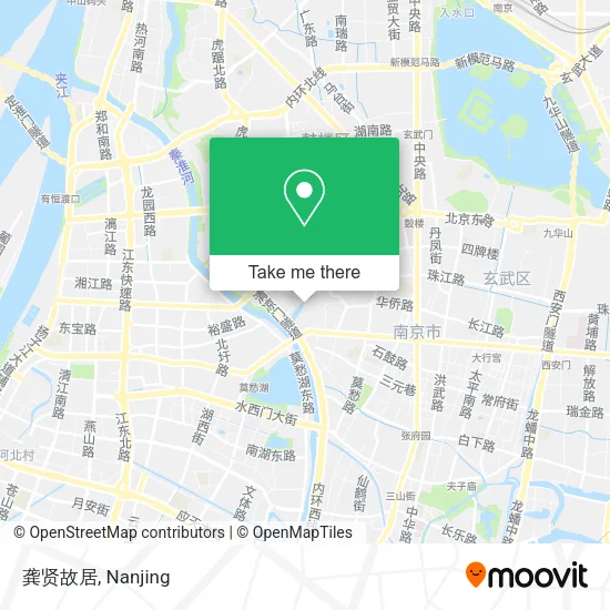 龚贤故居 map
