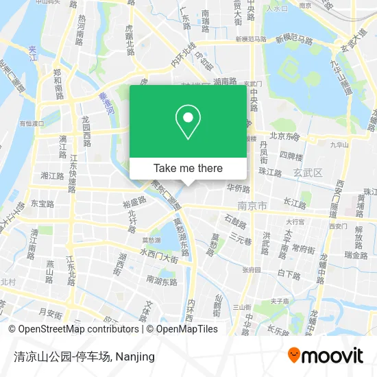 清凉山公园-停车场 map