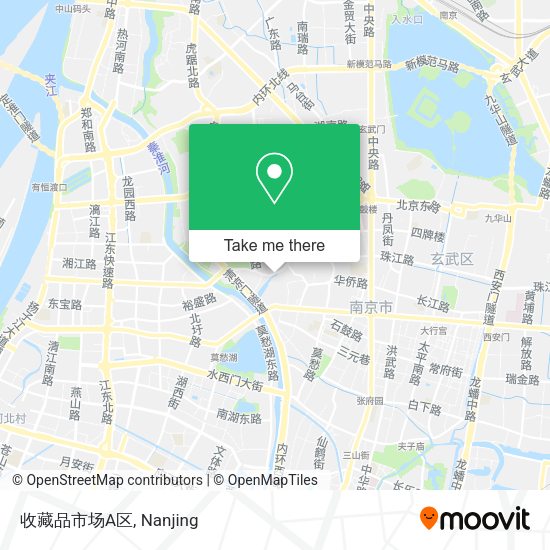 收藏品市场A区 map