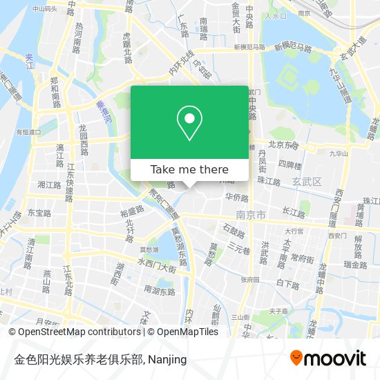 金色阳光娱乐养老俱乐部 map