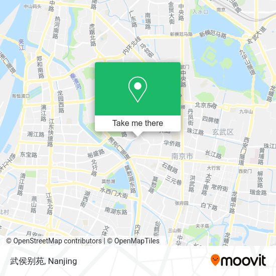 武侯别苑 map