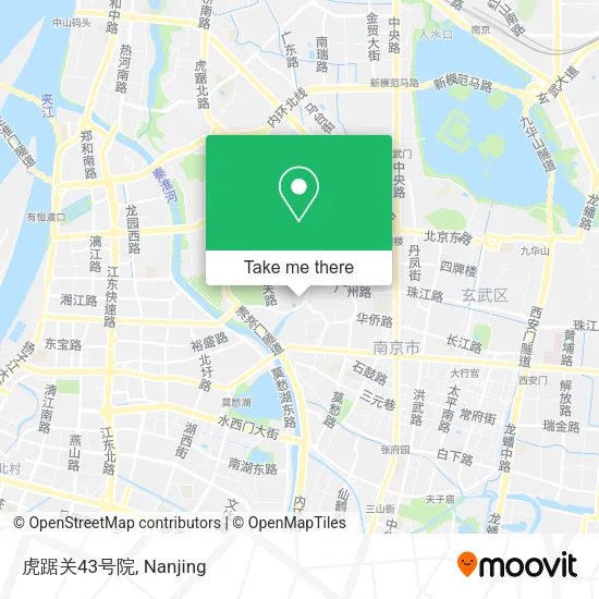 虎踞关43号院 map