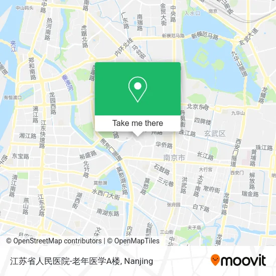 江苏省人民医院-老年医学A楼 map