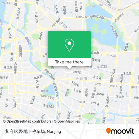 紫府铭居-地下停车场 map