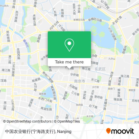中国农业银行(宁海路支行) map