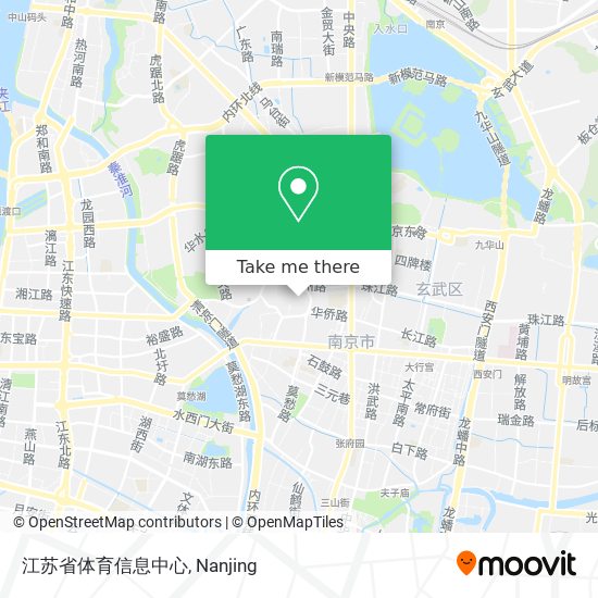 江苏省体育信息中心 map