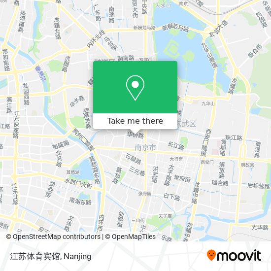 江苏体育宾馆 map