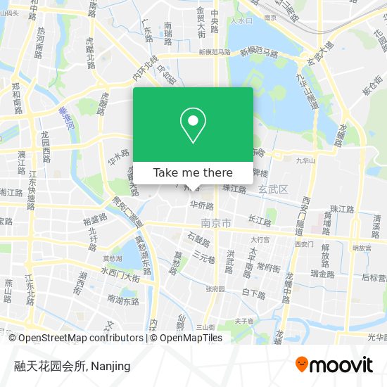 融天花园会所 map
