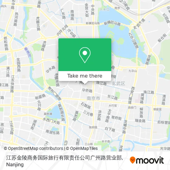 江苏金陵商务国际旅行有限责任公司广州路营业部 map