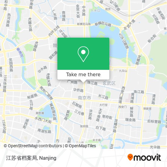 江苏省档案局 map