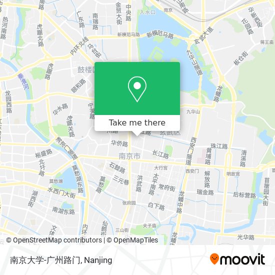 南京大学-广州路门 map