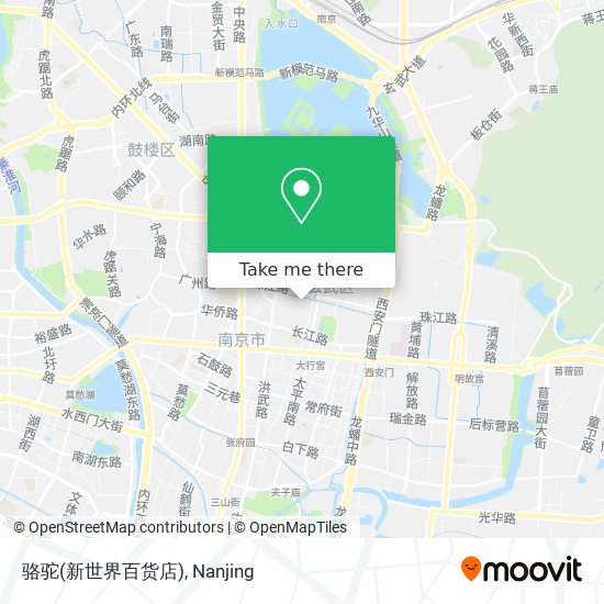 骆驼(新世界百货店) map