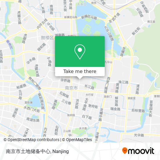 南京市土地储备中心 map