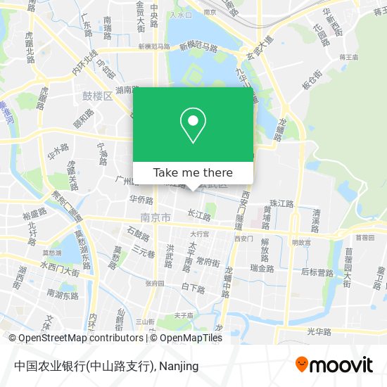 中国农业银行(中山路支行) map