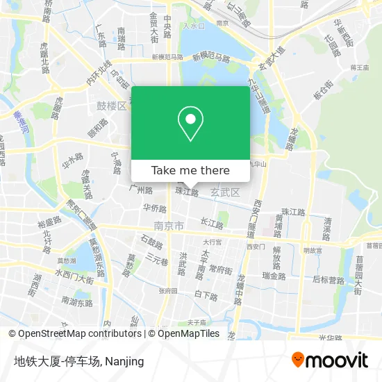 地铁大厦-停车场 map