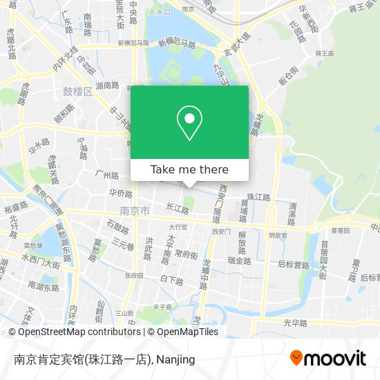 南京肯定宾馆(珠江路一店) map