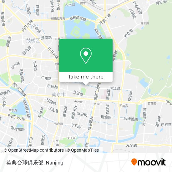 英典台球俱乐部 map