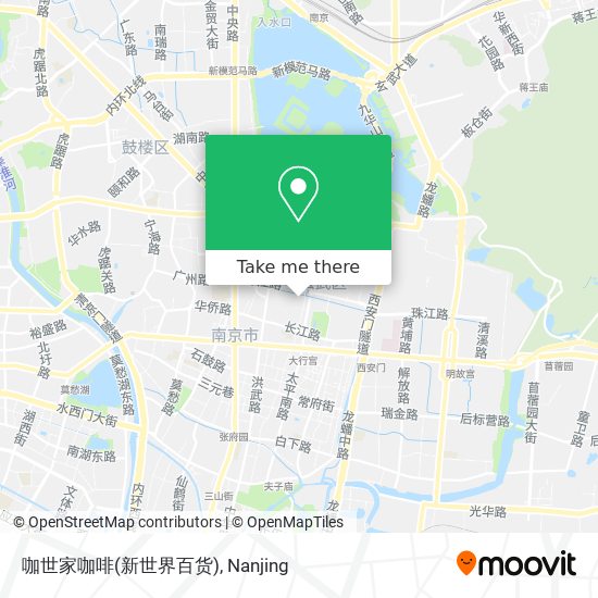 咖世家咖啡(新世界百货) map