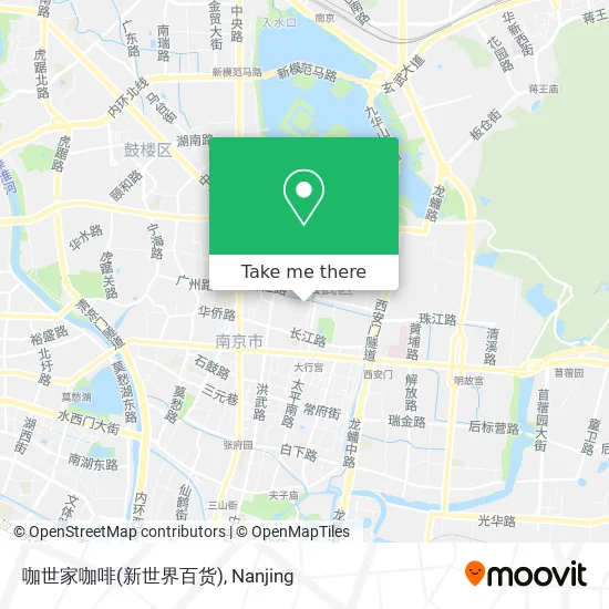 咖世家咖啡(新世界百货) map