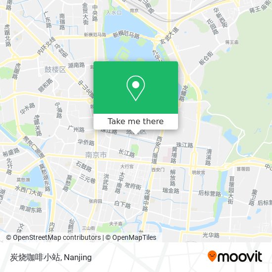 炭烧咖啡小站 map