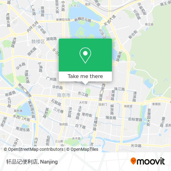 轩品记便利店 map