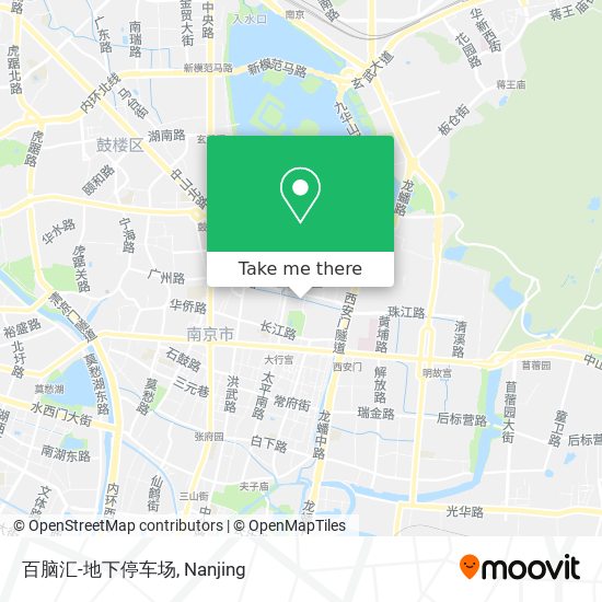 百脑汇-地下停车场 map