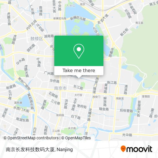南京长发科技数码大厦 map