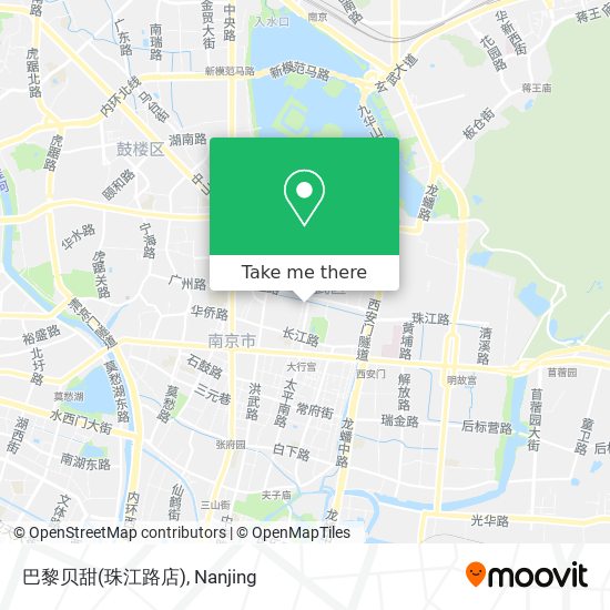 巴黎贝甜(珠江路店) map