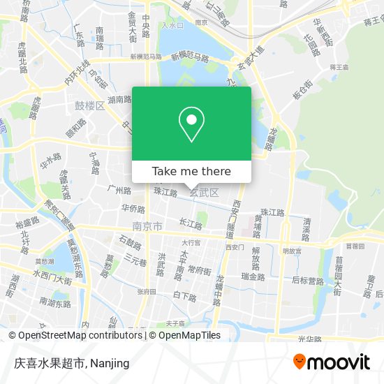庆喜水果超市 map