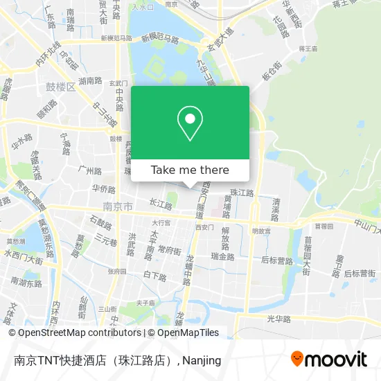 南京TNT快捷酒店（珠江路店） map