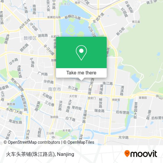 火车头茶铺(珠江路店) map