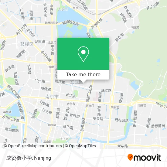 成贤街小学 map