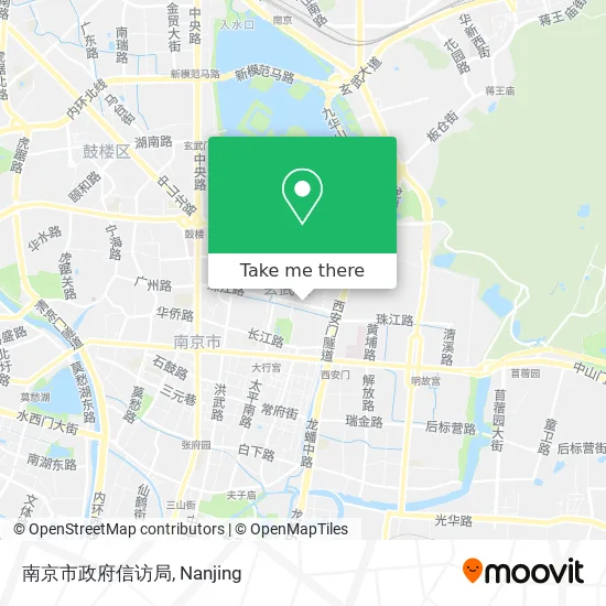 南京市政府信访局 map