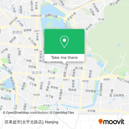 苏果超市(太平北路店) map