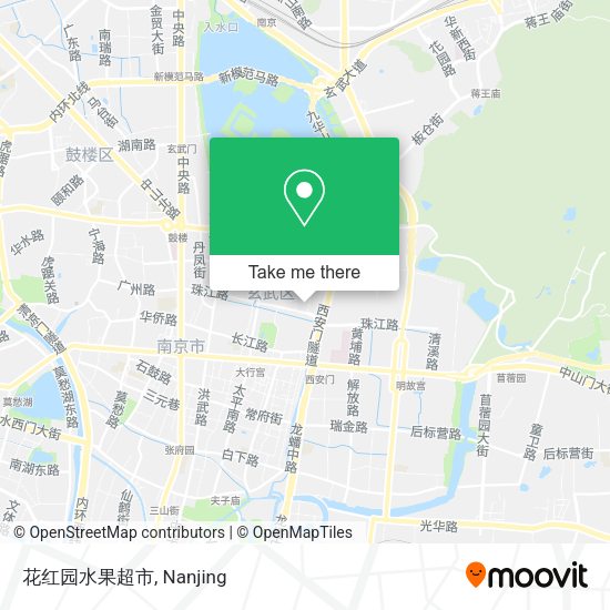 花红园水果超市 map