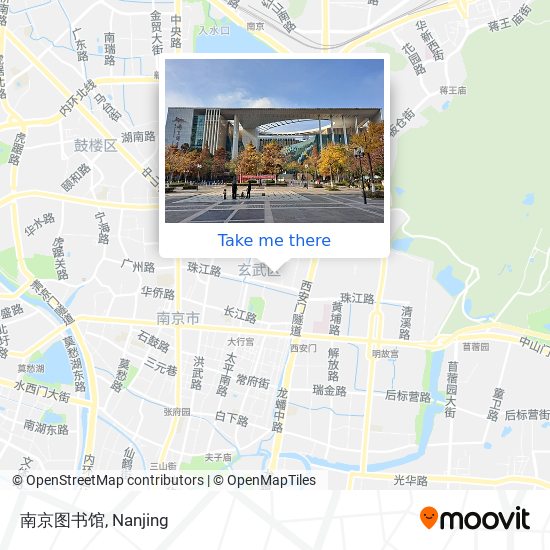 南京图书馆 map