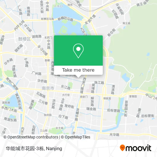 华能城市花园-3栋 map