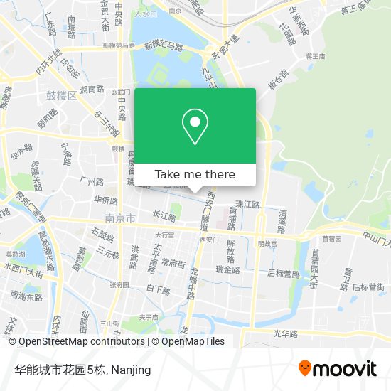 华能城市花园5栋 map