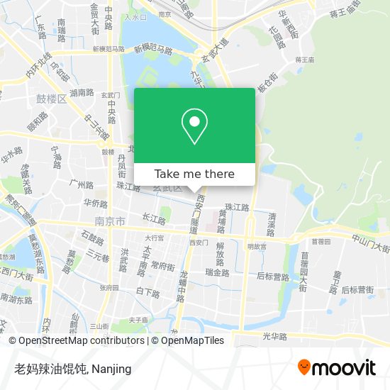 老妈辣油馄饨 map