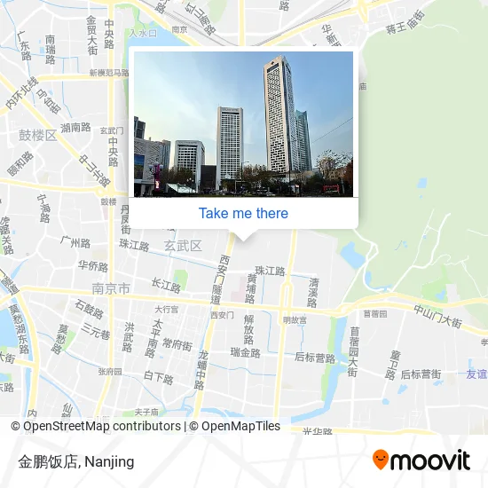 金鹏饭店 map