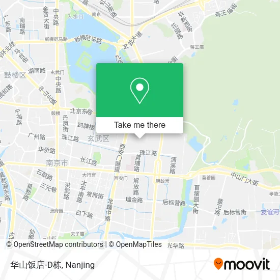华山饭店-D栋 map